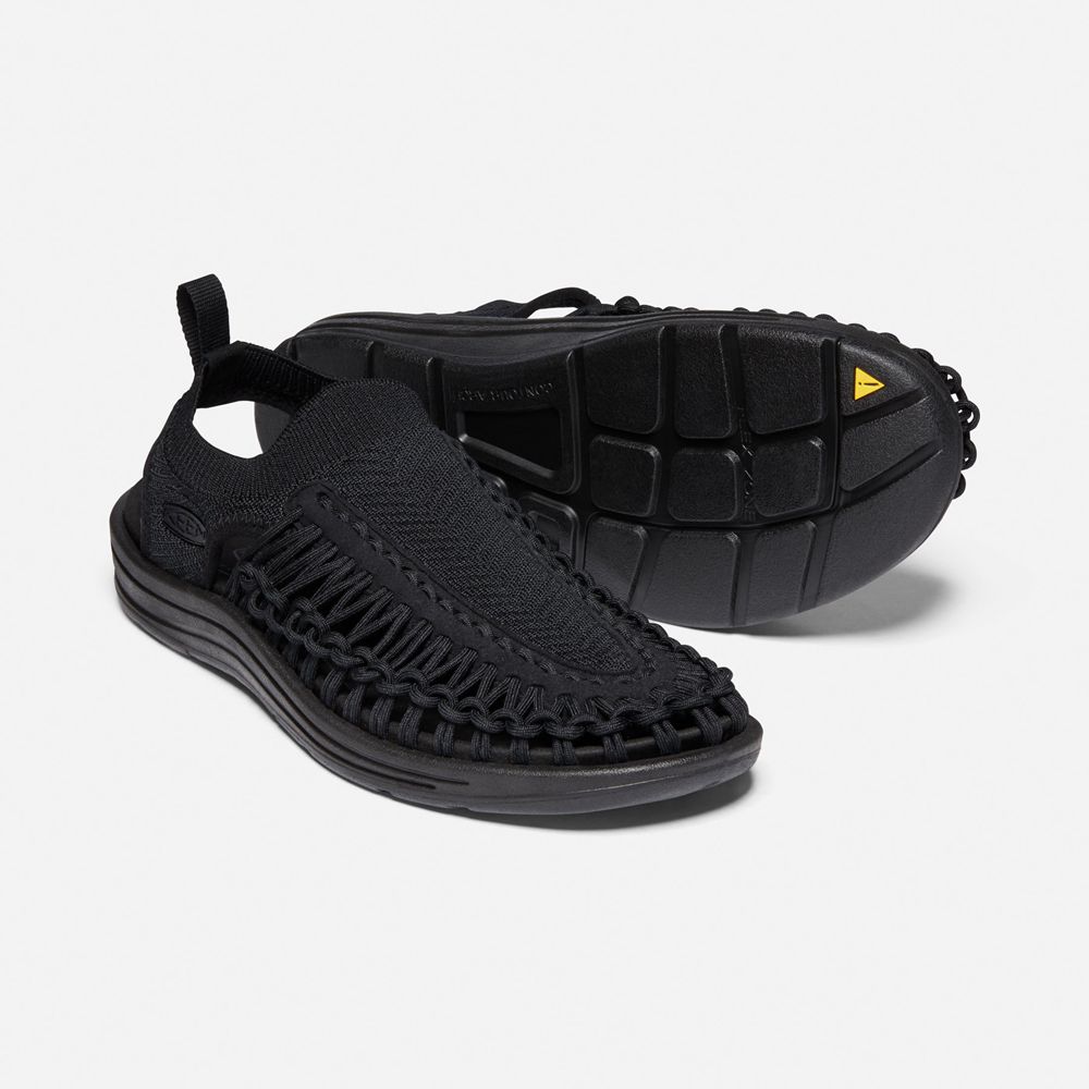 Sandalias Marca Keen Mexico Negros - Hombre Uneek Evo - RA2054361